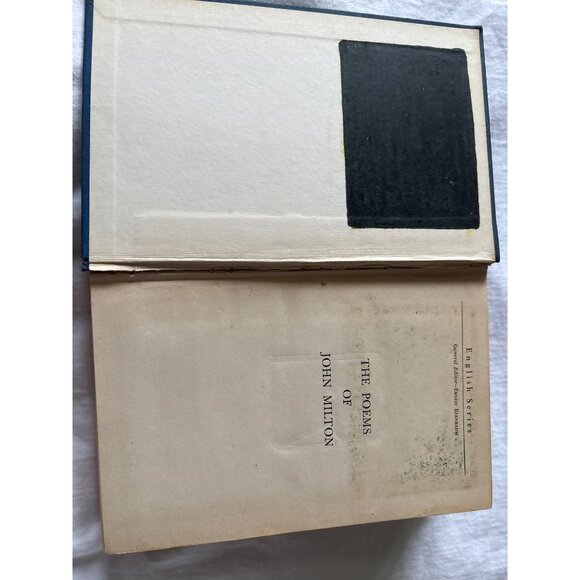 The Poems Of John Milton By James Holly Hanford 1936 Hardcover - Picture 4 of 16
